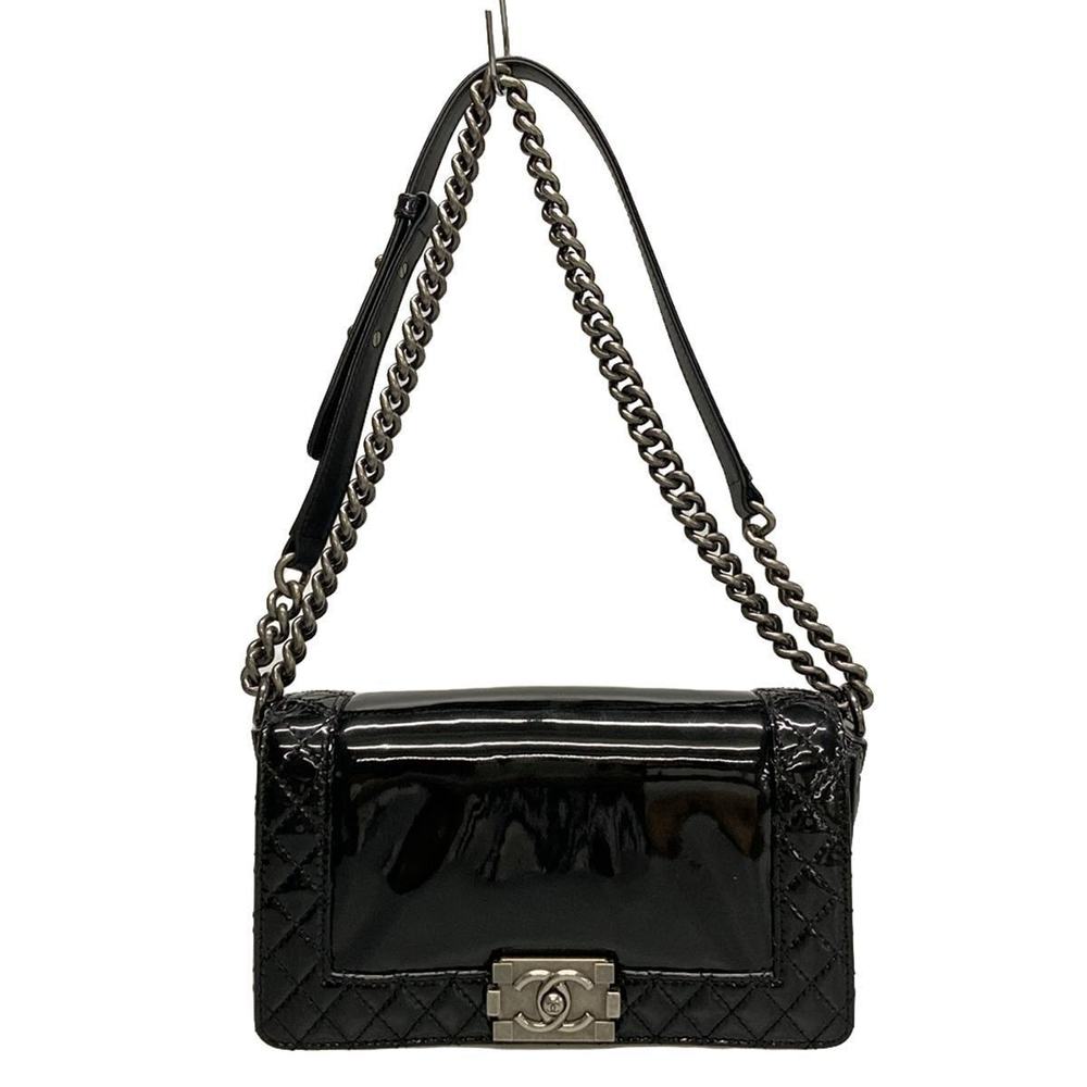 Boy Matelasse Shoulder Bag Patent